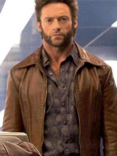 x men days of future past hugh jackman wolverine leather jacket