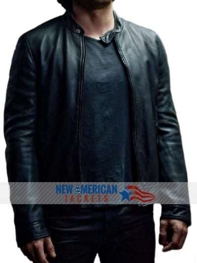 Deliver us from evil Edger Ramirez Black Leather Jacket