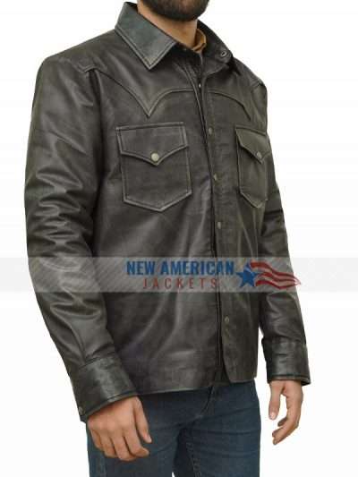 The Governor David Morrissey Walking Dead Black Jacket