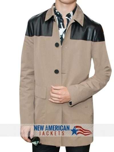 Ansel Elgort cotton Jacket