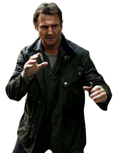 Bryan Mills Liam Neeson Tak3n Leather Jacket