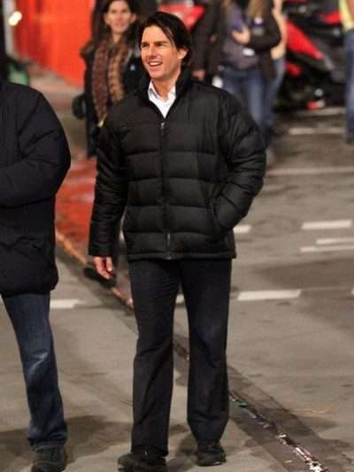 Mission Impossible Black Puffer Jacket