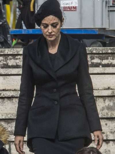 Monica Bellucci coat
