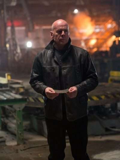 Bruce Willis Black Jacket