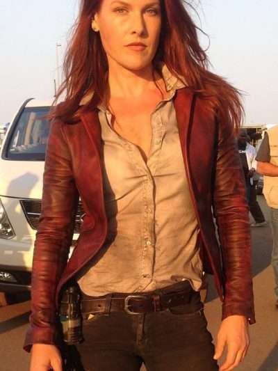 Resident Evil The Final Chapter Ali Larter Leather Jacket
