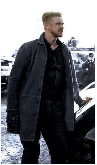 Boyd Holbrook Leather coat