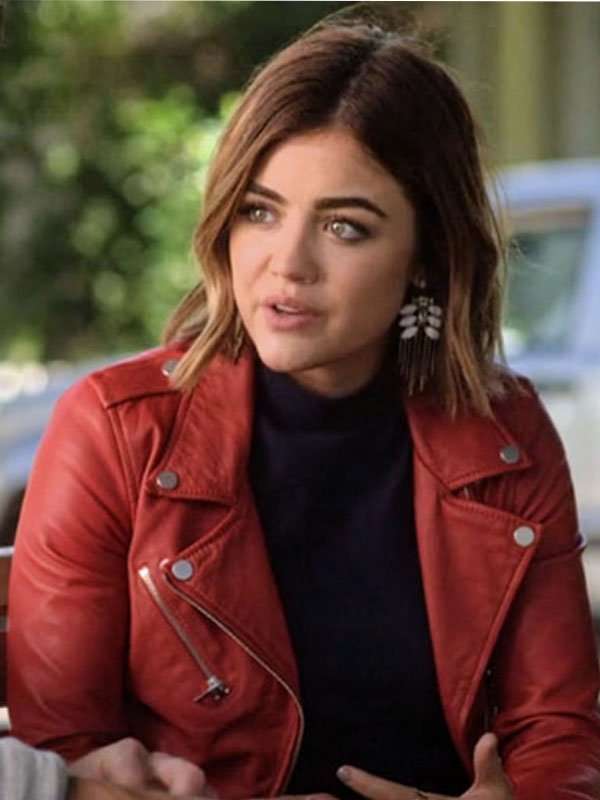 Aria Montgomery Red Jacket
