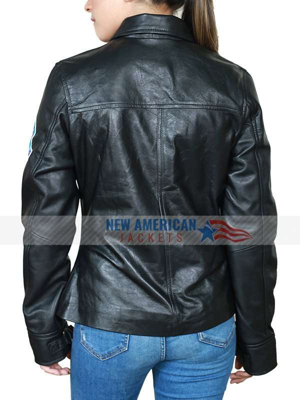 Kelly McGillis Leather Jacket