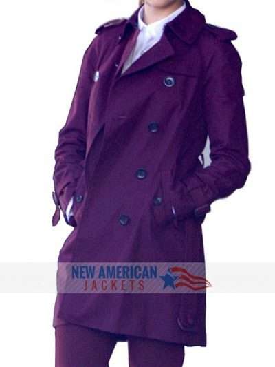 Baby Driver Eiza Gonzalez Coat