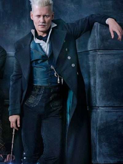 Johnny Depp Fantastic Beasts Trench Coat