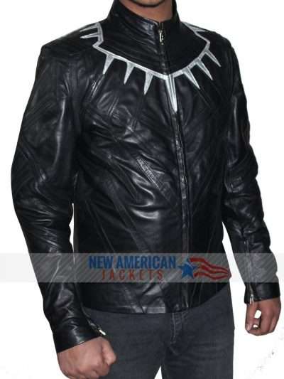 Avengers Infinity War Chadwick Boseman Black Panther Jacket