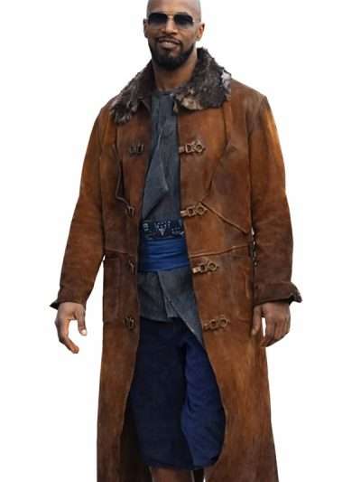 Robin Hood Jamie Foxx Brown Coat
