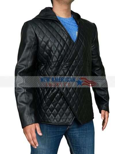 Robin Hood Black Quilted Jacket