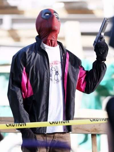 Wields a Gun Deadpool 2 Ryan Reynolds Jacket