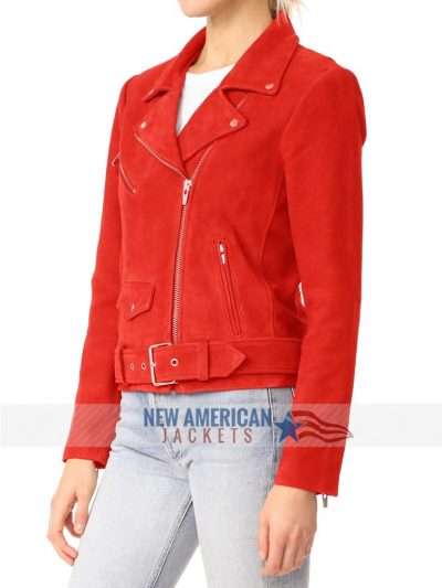 Once Upone a time Emma Swan Suede Jacket Season 7
