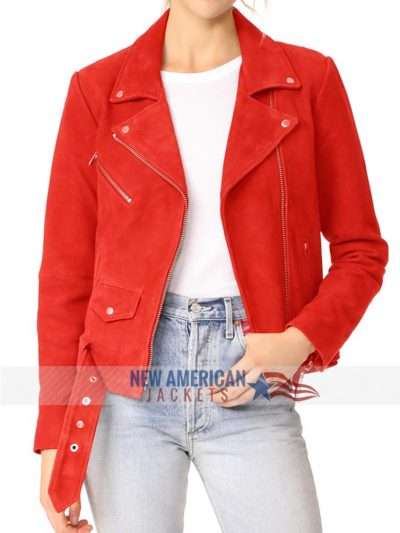 Once Upone a Time Suede Jacket