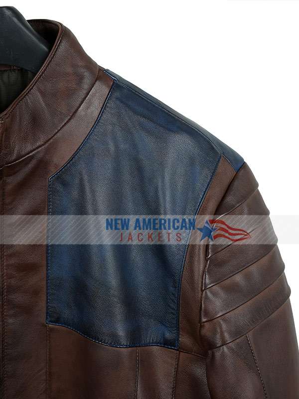 Krypton Seg El Brown Leather Jacket