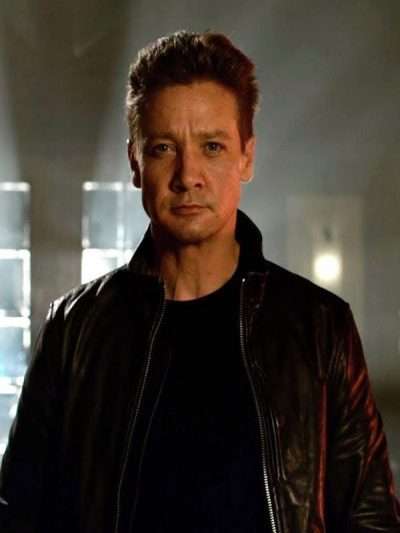 Pierce Black Leather Jacket
