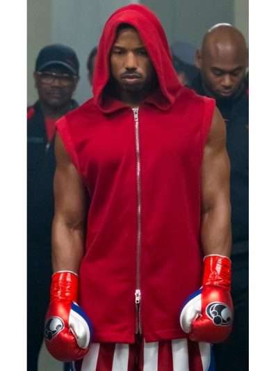 Creed 2 Red Hooded Vest