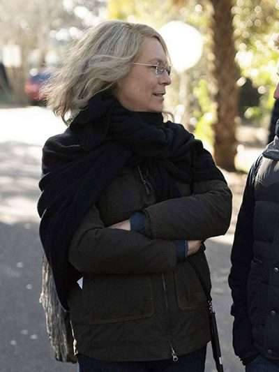 Jamie Lee Curtis Grayish Black jacket