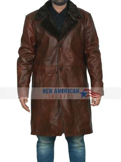 BlacKkKlansman Ron Stallworth Leather Coat