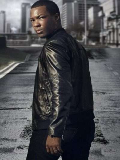 24 Legacy Corey Hawkins Black Leather Jacket