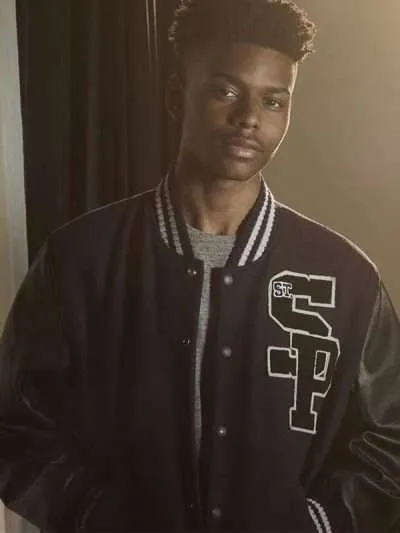Aubrey Joseph Cloak & Dagger SP Logo Baseball Jacket