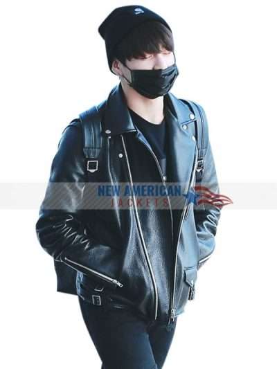 Jungkook Black Jacket