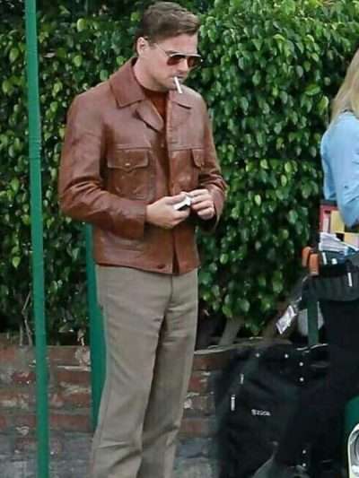 Once Upon a Time in Hollywood Rick Dalton Brown Jacket