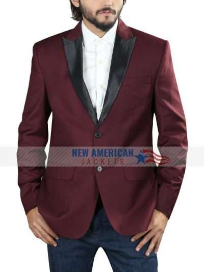 Mens Maroon Blazer