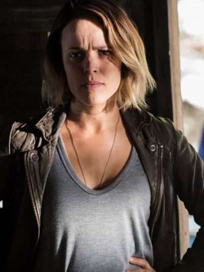 Rachel McAdams True Detective Brown Jacket