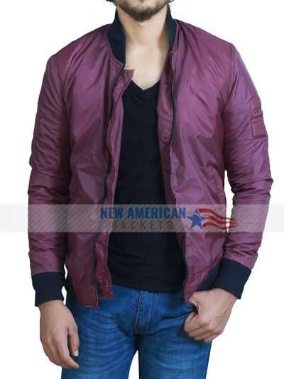The Flash Grant Gustin Cotton Bomber Jacket