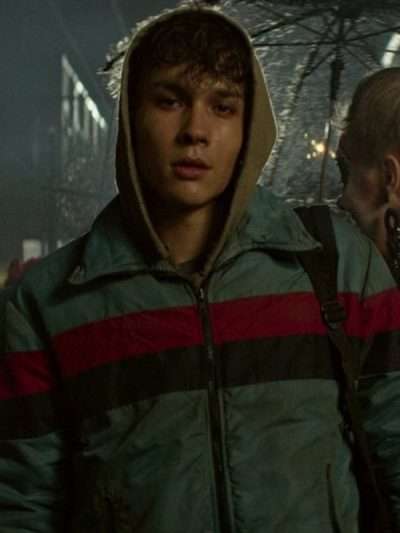 Marcus Lopez Arguello Deadly Class Blue Hooded Jacket