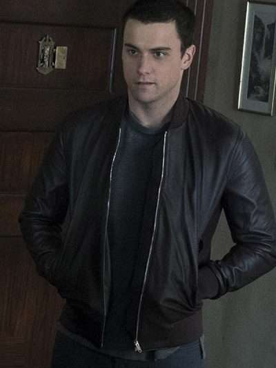 How to Get Away with Murder Jack Falahee Black Leather Jacket