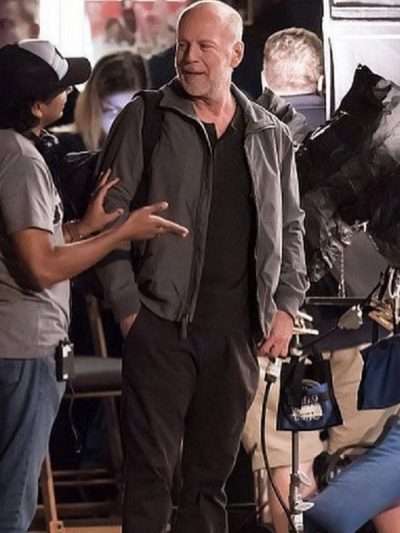 Glass Bruce Willis Cotton Jacket