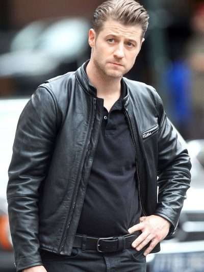 Gotham Ben McKenzie Black Leather Jacket