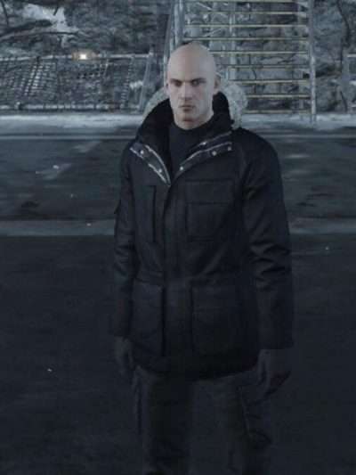 Hitman Agent 47 Rupert Friend Black Jacket