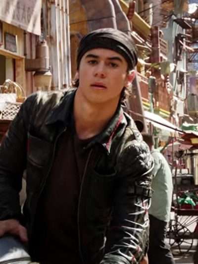 Alita Battle Angel Keean Johnson Leather Jacket