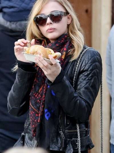 Chloe Moretz If I Stay Mia Hall Leather Jacket