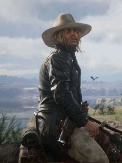 Red Dead Redemption ll Micah Bell Leather Tail Coat