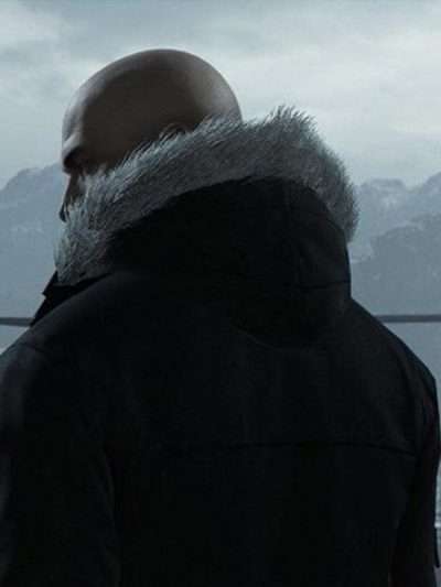 Hitman Agent 47 Black Shearling Jacket
