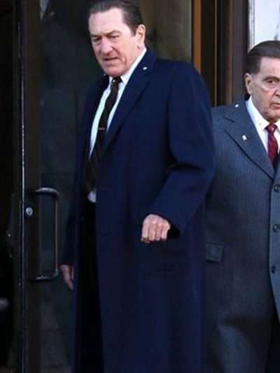 Frank Sheeran The Irishman Robert De Niro Cotton Coat