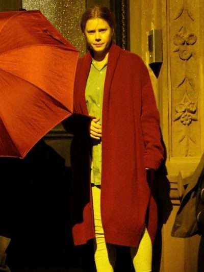 Amy Adams The Woman in the Window Fleece Coat