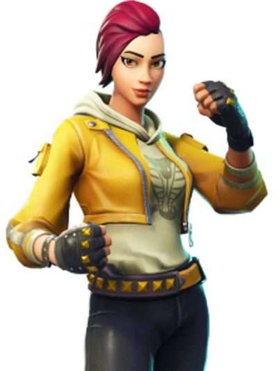 Fortnite Yellow Women Jacket