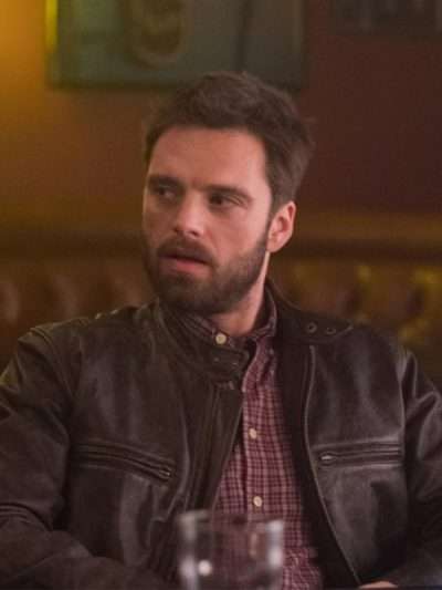 Sebastian Stan Destroyer Brown Leather Jacket