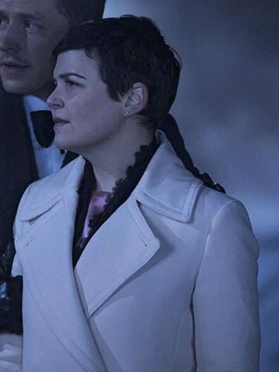 Mary Margaret Blanchard Once Upon a Time Leather Trench Coat