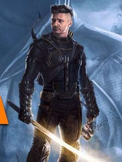 Avengers Endgames Jeremy Renner Hooded Leather Jacket