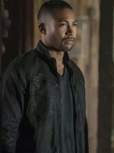 The Originals Charles Michael Davis Black Cotton Jacket
