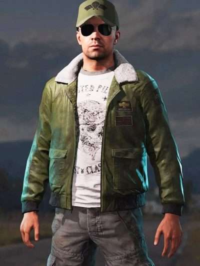 Mayday Far Cry 5 Green Bomber Jacket