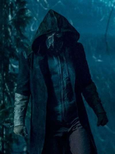 Cicada The Flash Chris Klein Black Leather Coat